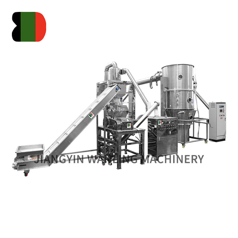 Utilitas Usura Liquor Bed Granulators in Pulvere Processing