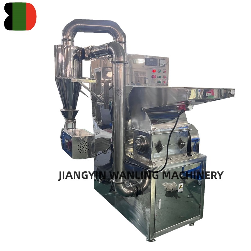 Wls automatic radix crusher cum cyclone
