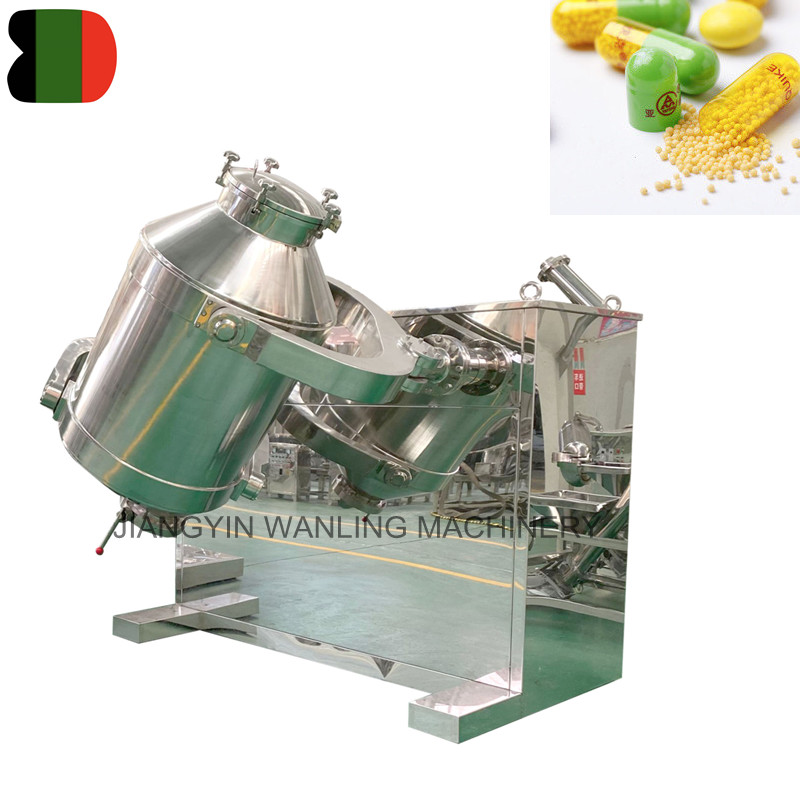 WLS PHARMACEUTICAL Pulvis 3D tympanum Mixer Mixing Machina